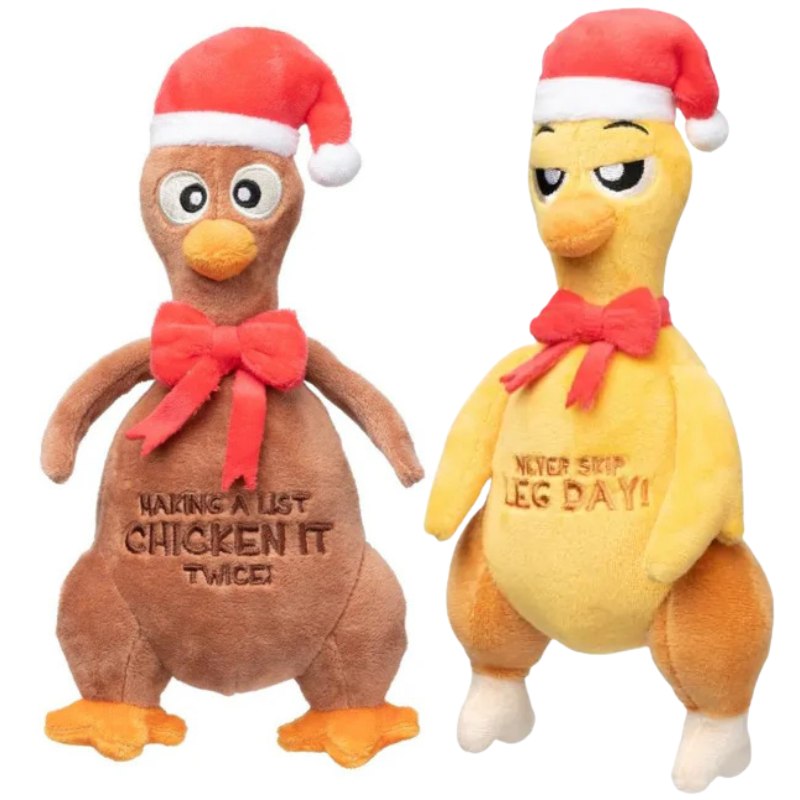 Pollo de Peluche para perro FuzzYard oh my gos