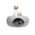 donut cama tunel para gatos m-pets oh my gos