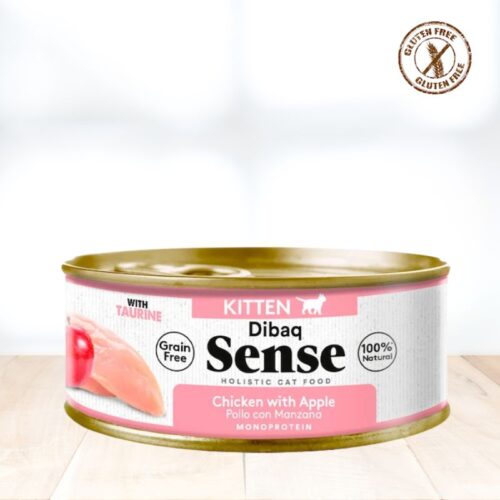 Dibaq Sense Kitten Complementaria de Pollo con manzana oh my gos