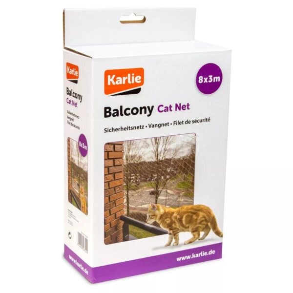 red para gato balcony cat net karlie 8x3m red para balcon