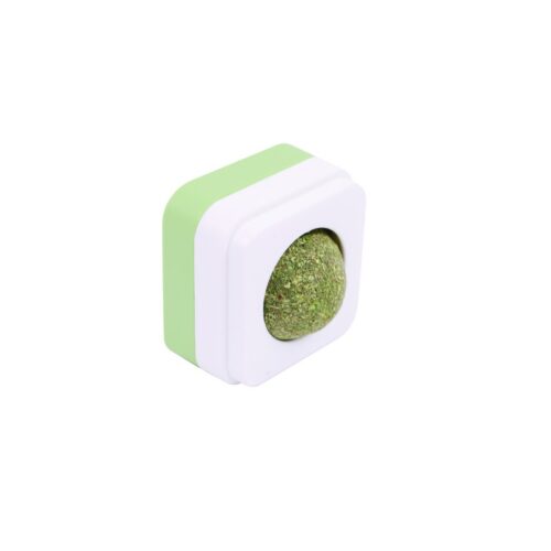 bola de catnip CATNIP de pared VERDE mpets oh my gos