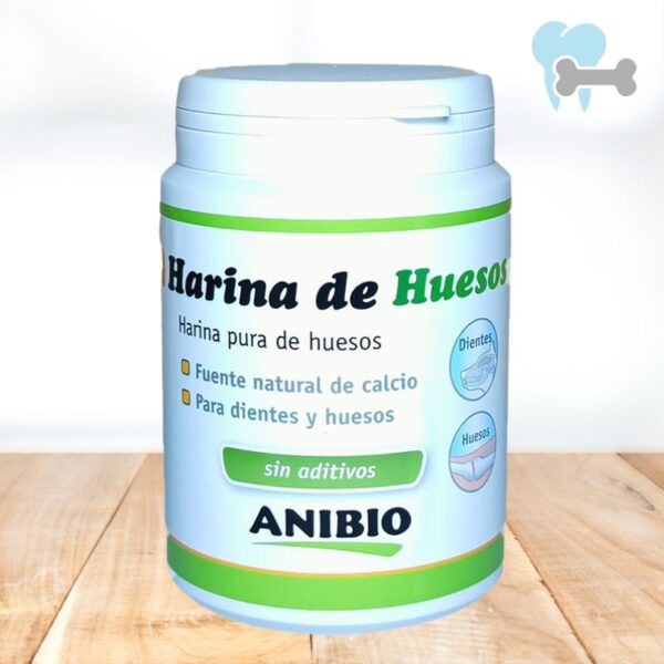 Calcio para Perros Bio Harina de Huesos Anibio ohmygosweb.com