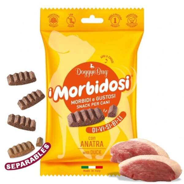 snack para perro-i-morbidosi-PATO-doggyebag-compra-oh-my-gos