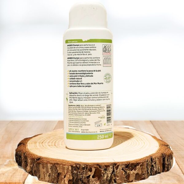 Champú para Cachorro Bio Aloe Vera y Manzanilla - Imagen 2