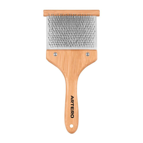carda doble para perro grande carda flexible L