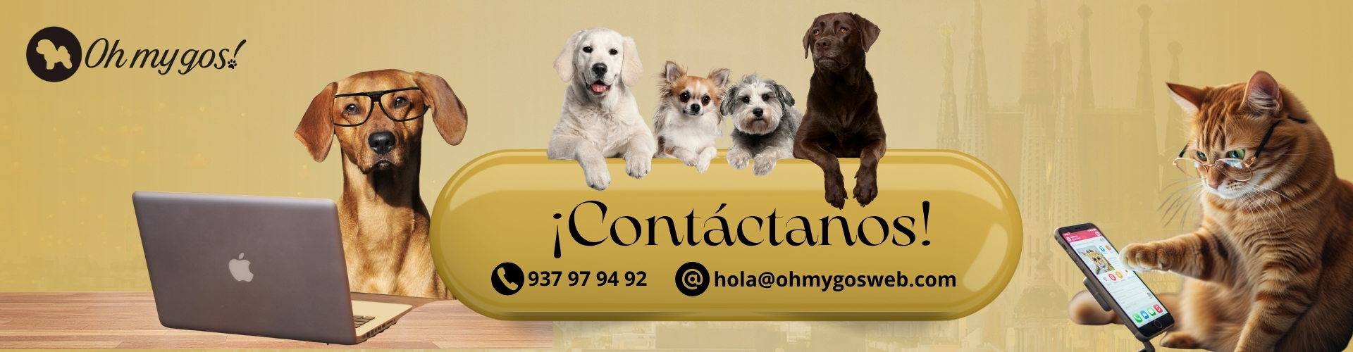 contacto oh my gos tienda para mascotas