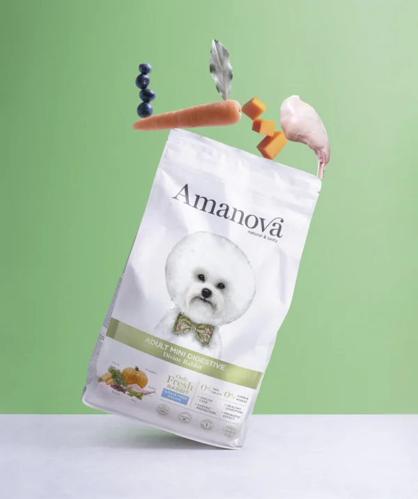 amanova perro pienso adult DIGESTIVE MINI GRAIN FREE ohmygosweb.com