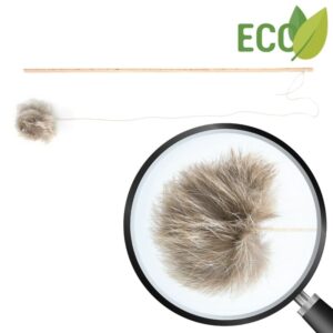 caña para gatos gloria-pompon-pelo-natural-conejo-juguete-ecologico-ohmygosweb.com