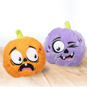 2 Calabazas de Juguete Halloween Perro