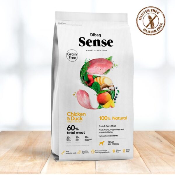 Pienso Dibaq Sense Grain Free Pollo y Pato - Perros