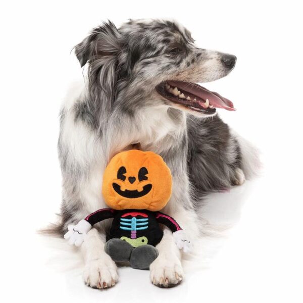 FuzzYard Peluche Esqueleto Calabaza Halloween- Perro-australiano-ohmygosweb.com
