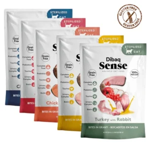 Dibaq Sense Comida Gato en Bocaditos de comida humeda gato adulto o esterilizado -oh my gos
