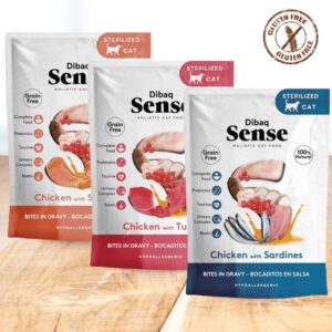 Dibaq Sense Comida Gato en Bocaditos de comida humeda gato adulto o esterilizado -oh my gos