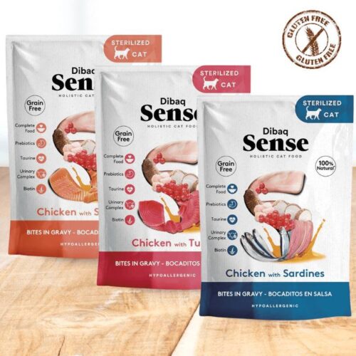 Dibaq Sense Comida Gato en Bocaditos de comida humeda gato adulto o esterilizado -oh my gos