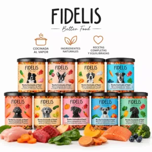 FIDELIS COMIDA PERRO comida cocinada al vapor compra oh my gos