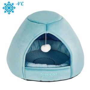 Freecat Cama gato Verano Igloo Glacial freedog -oh-my-gos