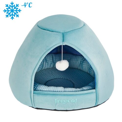 Freecat Cama gato Verano Igloo Glacial freedog -oh-my-gos