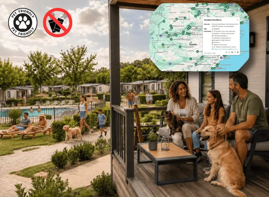 campings pet friendly españa sin petardos mapa oh my gos