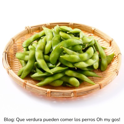 Edamame para perros