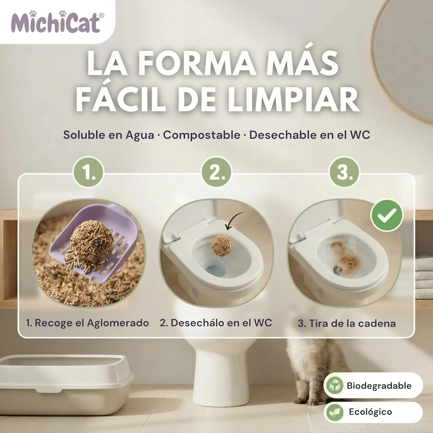 Arena de Tufu Michicat Tofumeow compra online en oh my gos