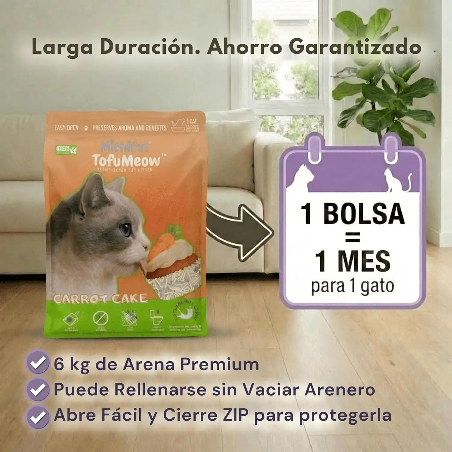 Arena de Tufu Michicat Tofumeow compra online en oh my gos