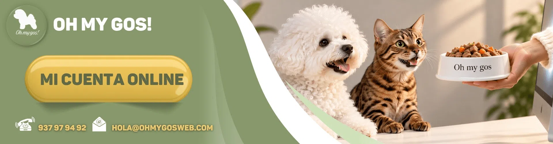 mi cuenta oh my gos tienda para mascotas online