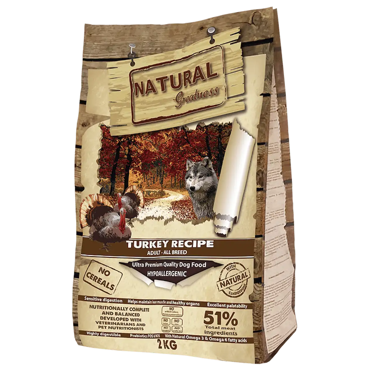 natural greatness PAVO pienso para perro oh my gos