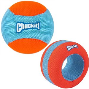 chuckit amphibious ball y roller para perro mediano y grande oh my gos